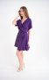 Жіноча сукня фіолетовий (Рюша) (2)