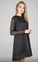 Жіноча сукня чорний (Ерін) (3)