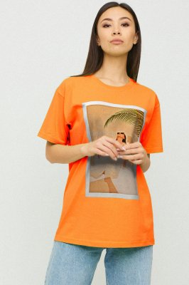 Футболка Oversize / air print / - 8630364 - SvitStyle