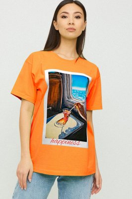 Футболка Oversize / air print / - 8630369 - SvitStyle