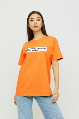 Футболка Oversize / air print / - SvitStyle