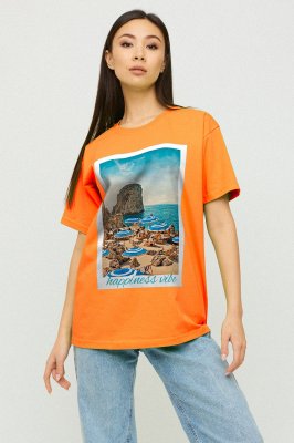 Футболка Oversize / air print / - 8630388 - SvitStyle