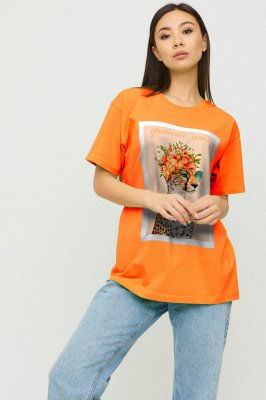 Футболка Oversize / air print / - 8630389 - SvitStyle