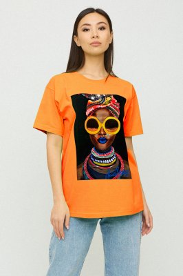 Футболка Oversize / air print / - 8630395 - SvitStyle