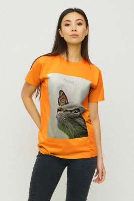 Футболка Boyfriend / air print / - 8630558 - SvitStyle