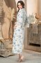 Длинный халат женский на пуговицах вискоза Mia-Amore Nika 1639 (7)