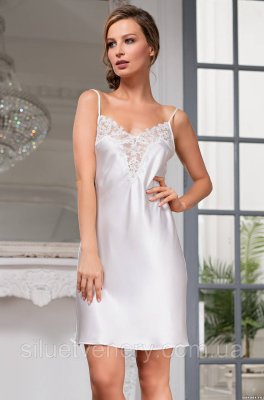 Ночная сорочка вырез на спине WHITE SWAN 3550 Mia-Amore - 8629154 - SvitStyle