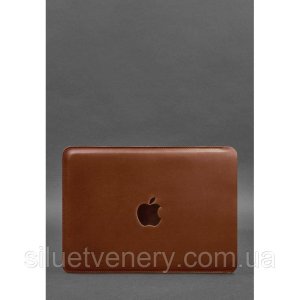 Шкіряний чохол для MacBook 14 дюйм Світло-коричневий Crazy Horse - 8647425 - SvitStyle