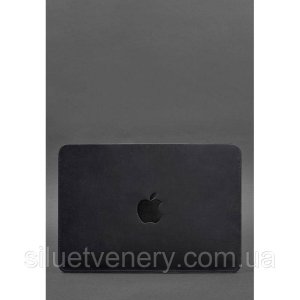 Чохол із натуральної шкіри для MacBook 13 дюйм Синій Crazy Horse - 8647436 - SvitStyle