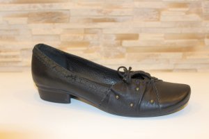 Туфлі жіночі чорні натуральна шкіра Т48 - 8610290 - SvitStyle