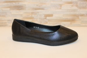 Балетки туфлі жіночі чорні Т1255 - 8610509 - SvitStyle