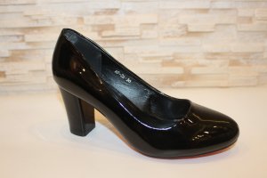 Туфлі жіночі чорні на підборах Т1677 - 8611948 - SvitStyle