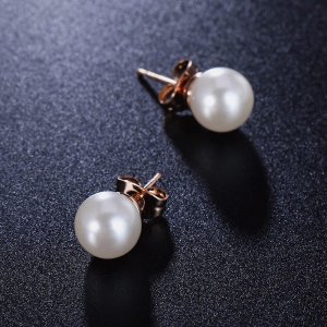 Сережки жіночі з перлами код 2207 - 8612745 - SvitStyle