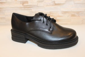Туфлі жіночі чорні на шнурівці Т1838 - 8628722 - SvitStyle