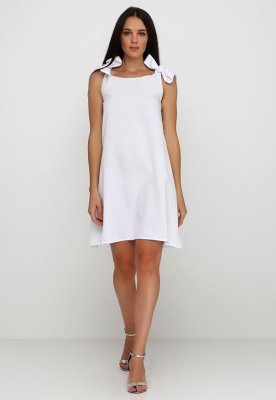 Жіноча сукня Подіум Lucky 25478-WHITE XS Білий - 8581546 - SvitStyle