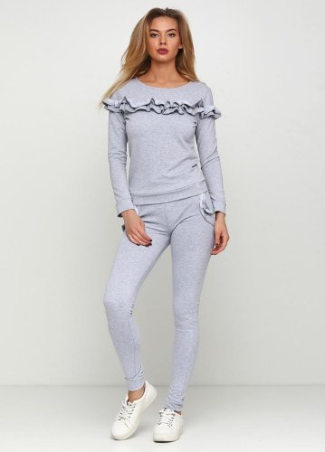 Жіночий спортивний костюм Подіум Madison 23510-GREY XS Сірий - SvitStyle