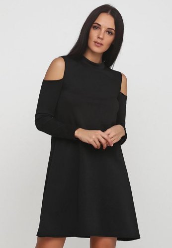 Жіноче плаття Подіум Ella 23508-BLACK XS Чорний - SvitStyle