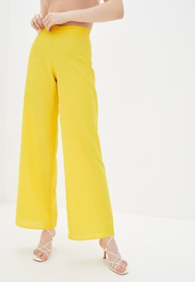 Жіночі брюки Подіум Perion 21510-YELLOW XS Жовтий - 8581659 - SvitStyle