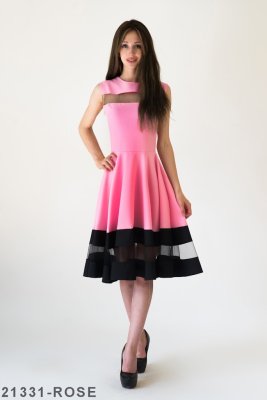 Жіноче плаття Подіум Stefani 21331-ROSE XS Рожевий - 8581784 - SvitStyle