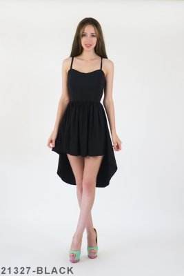 Жіноче плаття Подіум Jaden 21327-BLACK XS Чорний - 8581823 - SvitStyle