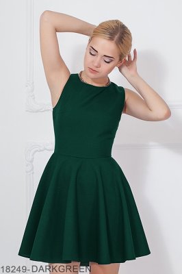 Жіноче плаття Подіум Grace 18249-DARKGREEN XS Зелений - 8582043 - SvitStyle