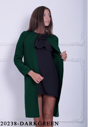 Жіночий кардиган Подіум Goddess 20238-DARKGREEN XS Зелений - SvitStyle