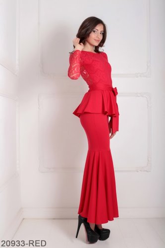 Жіноче плаття Подіум Adelis 20933-RED XS Червоний - SvitStyle