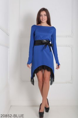 Жіноче плаття Подіум Stima 20852-BLUE XS Синій - 8582534 - SvitStyle
