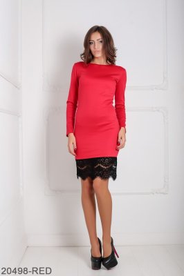 Жіноче плаття Подіум Savage 20498-RED XS Червоний - 8582593 - SvitStyle