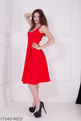 Жіноче плаття Подіум Alexa 17945-RED XS Червоний - 8583352 - SvitStyle