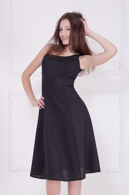 Жіноче плаття Подіум Alexa 17945-BLACK XS Чорний - 8583353 - SvitStyle