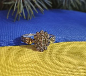 Кольцо православное спаси и сохрани Maxi Silver 3972 SE, размер 15.5 - 8579699 - SvitStyle