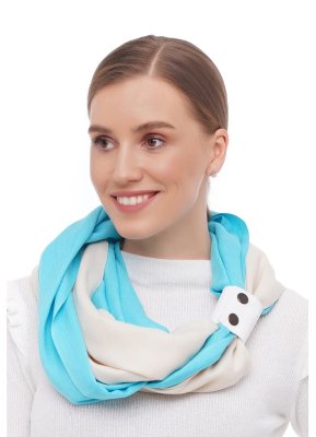Кашеміровий шарф "Мілан", шарф снуд, шарф бактус - 8041840 - SvitStyle