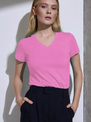 футболка жіноча рожева - 8628244 - SvitStyle
