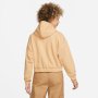 Кофта жіноча Jordan Air Essentials Fleece Hoodie Beige (DD6998-268) (4)