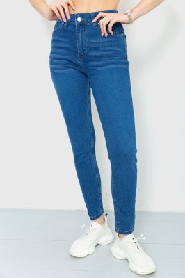 Джинси жіночі Skinny, колір синій, 164R3500 - 8639405 - SvitStyle