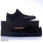 Converse All Star Black Monochrome кеди низькі чорні (7)