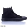 Converse All Star Black Monochrome кеди високі чорні (5)