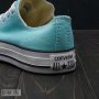 Кеди Converse низькі блакитні (2)