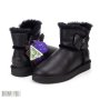 UGG 1978 Уггі жіночі короткі чорні (3)