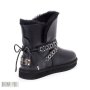 UGG Black Belt Уггі жіночі чорні (3)