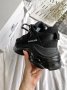 Кросівки Balenciaga Triple S Clear Sole Black (5)