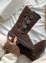 UGG Bailey Button Triplet II Brown Umber (рр 36-41) Розпродаж! (10)