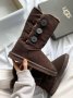 UGG Bailey Button Triplet II Brown Mocha (рр 36-41) Розпродаж! (8)