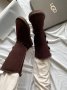 UGG Bailey Button Triplet II High Brown (рр 36-41) Розпродаж! (9)