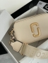 Сумка Marc Jacobs The Snapshot Beige Gold (6)