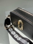 Сумка Marc Jacobs The Snapshot Black Gold (10)