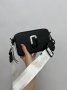 Сумка Marc Jacobs The Snapshot Black Ying Yang (5)