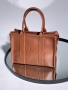 Сумка Marc Jacobs Medium Tote Bag Brown Leather (7)