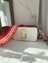 Сумка Marc Jacobs Small Camera Bag White Pink (8)